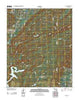Lane NE Oklahoma Historical topographic map, 1:24000 scale, 7.5 X 7.5 Minute, Year 2012