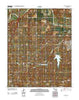 Langston Oklahoma Historical topographic map, 1:24000 scale, 7.5 X 7.5 Minute, Year 2013