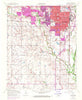 Lawton Oklahoma Historical topographic map, 1:24000 scale, 7.5 X 7.5 Minute, Year 1956