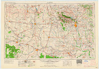 Lawton Oklahoma Historical topographic map, 1:250000 scale, 1 X 2 Degree, Year 1955