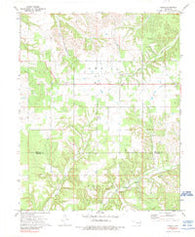 Leach Oklahoma Historical topographic map, 1:24000 scale, 7.5 X 7.5 Minute, Year 1972