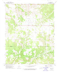 Leach Oklahoma Historical topographic map, 1:24000 scale, 7.5 X 7.5 Minute, Year 1972