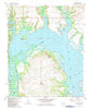 Lebanon Oklahoma Historical topographic map, 1:24000 scale, 7.5 X 7.5 Minute, Year 1982