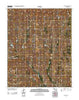 Leedey SW Oklahoma Historical topographic map, 1:24000 scale, 7.5 X 7.5 Minute, Year 2012