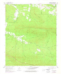 Leflore SE Oklahoma Historical topographic map, 1:24000 scale, 7.5 X 7.5 Minute, Year 1966