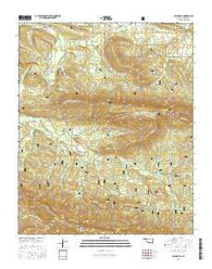 Leflore SE Oklahoma Current topographic map, 1:24000 scale, 7.5 X 7.5 Minute, Year 2016