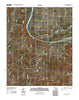 Leon South Oklahoma Historical topographic map, 1:24000 scale, 7.5 X 7.5 Minute, Year 2010