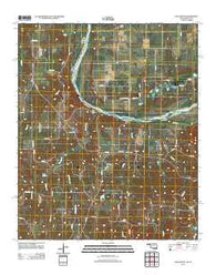 Leon South Oklahoma Historical topographic map, 1:24000 scale, 7.5 X 7.5 Minute, Year 2013