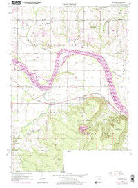 Leonard Oklahoma Historical topographic map, 1:24000 scale, 7.5 X 7.5 Minute, Year 1957
