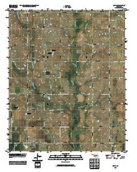 Letitia Oklahoma Historical topographic map, 1:24000 scale, 7.5 X 7.5 Minute, Year 2010