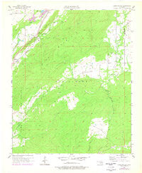 Limestone Gap Oklahoma Historical topographic map, 1:24000 scale, 7.5 X 7.5 Minute, Year 1957