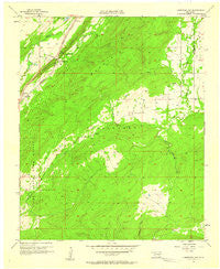 Limestone Gap Oklahoma Historical topographic map, 1:24000 scale, 7.5 X 7.5 Minute, Year 1957