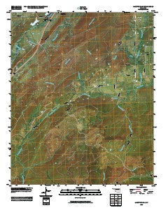 Limestone Gap Oklahoma Historical topographic map, 1:24000 scale, 7.5 X 7.5 Minute, Year 2010