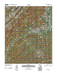 Limestone Gap Oklahoma Historical topographic map, 1:24000 scale, 7.5 X 7.5 Minute, Year 2013