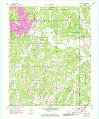 Little Axe Oklahoma Historical topographic map, 1:24000 scale, 7.5 X 7.5 Minute, Year 1958