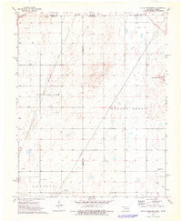 Little Ponderosa Oklahoma Historical topographic map, 1:24000 scale, 7.5 X 7.5 Minute, Year 1973