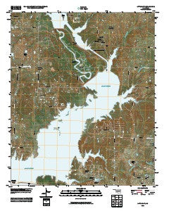 Little City Oklahoma Historical topographic map, 1:24000 scale, 7.5 X 7.5 Minute, Year 2010
