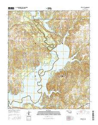 Little City Oklahoma Current topographic map, 1:24000 scale, 7.5 X 7.5 Minute, Year 2016