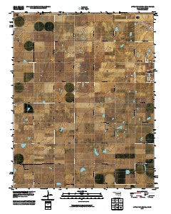 Little Ponderosa Oklahoma Historical topographic map, 1:24000 scale, 7.5 X 7.5 Minute, Year 2010