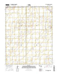 Little Ponderosa Oklahoma Current topographic map, 1:24000 scale, 7.5 X 7.5 Minute, Year 2016