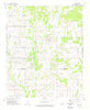 Loco Oklahoma Historical topographic map, 1:24000 scale, 7.5 X 7.5 Minute, Year 1974