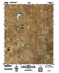 Logan NW Oklahoma Historical topographic map, 1:24000 scale, 7.5 X 7.5 Minute, Year 2010