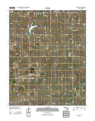 Logan NW Oklahoma Historical topographic map, 1:24000 scale, 7.5 X 7.5 Minute, Year 2012