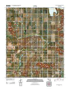 Long Mountain Oklahoma Historical topographic map, 1:24000 scale, 7.5 X 7.5 Minute, Year 2012
