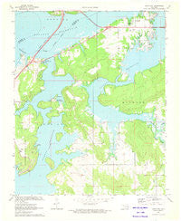 Longtown Oklahoma Historical topographic map, 1:24000 scale, 7.5 X 7.5 Minute, Year 1971