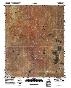 Lookout Oklahoma Historical topographic map, 1:24000 scale, 7.5 X 7.5 Minute, Year 2010
