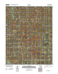 Lookout Oklahoma Historical topographic map, 1:24000 scale, 7.5 X 7.5 Minute, Year 2012