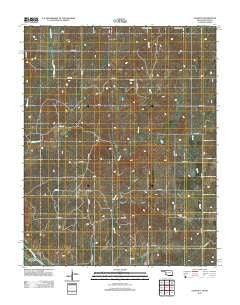 Lookout Oklahoma Historical topographic map, 1:24000 scale, 7.5 X 7.5 Minute, Year 2012
