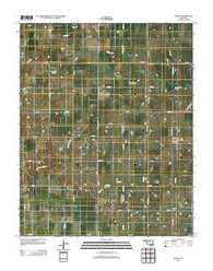 Lovell Oklahoma Historical topographic map, 1:24000 scale, 7.5 X 7.5 Minute, Year 2013