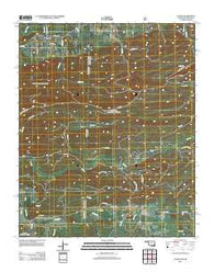 Loving Oklahoma Historical topographic map, 1:24000 scale, 7.5 X 7.5 Minute, Year 2013
