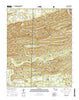 Loving Oklahoma Current topographic map, 1:24000 scale, 7.5 X 7.5 Minute, Year 2016