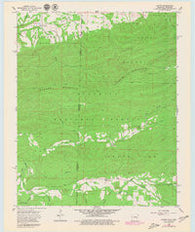 Loving Oklahoma Historical topographic map, 1:24000 scale, 7.5 X 7.5 Minute, Year 1958
