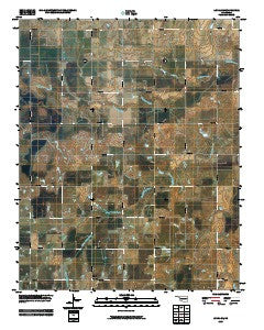 Loyal SE Oklahoma Historical topographic map, 1:24000 scale, 7.5 X 7.5 Minute, Year 2009