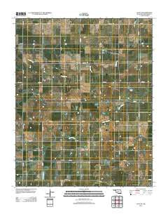 Loyal SE Oklahoma Historical topographic map, 1:24000 scale, 7.5 X 7.5 Minute, Year 2012