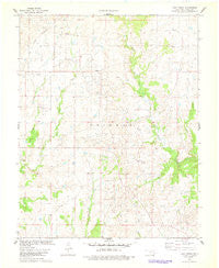 Lucy Creek Oklahoma Historical topographic map, 1:24000 scale, 7.5 X 7.5 Minute, Year 1978