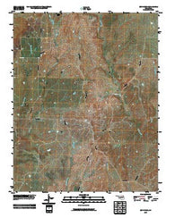 Lucy Creek Oklahoma Historical topographic map, 1:24000 scale, 7.5 X 7.5 Minute, Year 2009