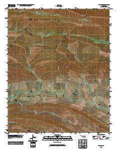 Ludlow Oklahoma Historical topographic map, 1:24000 scale, 7.5 X 7.5 Minute, Year 2010
