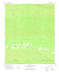 Ludlow Oklahoma Historical topographic map, 1:24000 scale, 7.5 X 7.5 Minute, Year 1966