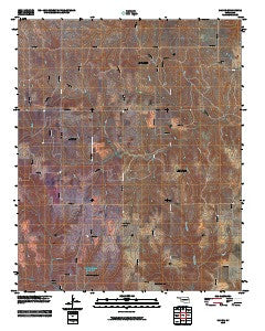 Madge Oklahoma Historical topographic map, 1:24000 scale, 7.5 X 7.5 Minute, Year 2010