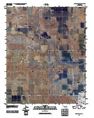 Mangum North Oklahoma Historical topographic map, 1:24000 scale, 7.5 X 7.5 Minute, Year 2010