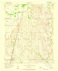 Manitou Oklahoma Historical topographic map, 1:24000 scale, 7.5 X 7.5 Minute, Year 1956