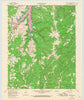 Mannford SE Oklahoma Historical topographic map, 1:24000 scale, 7.5 X 7.5 Minute, Year 1958