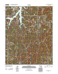Mannford SE Oklahoma Historical topographic map, 1:24000 scale, 7.5 X 7.5 Minute, Year 2012
