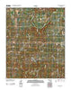 Mannsville Oklahoma Historical topographic map, 1:24000 scale, 7.5 X 7.5 Minute, Year 2012