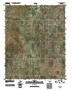 Maramec Oklahoma Historical topographic map, 1:24000 scale, 7.5 X 7.5 Minute, Year 2010