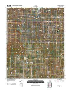 Maramec Oklahoma Historical topographic map, 1:24000 scale, 7.5 X 7.5 Minute, Year 2012